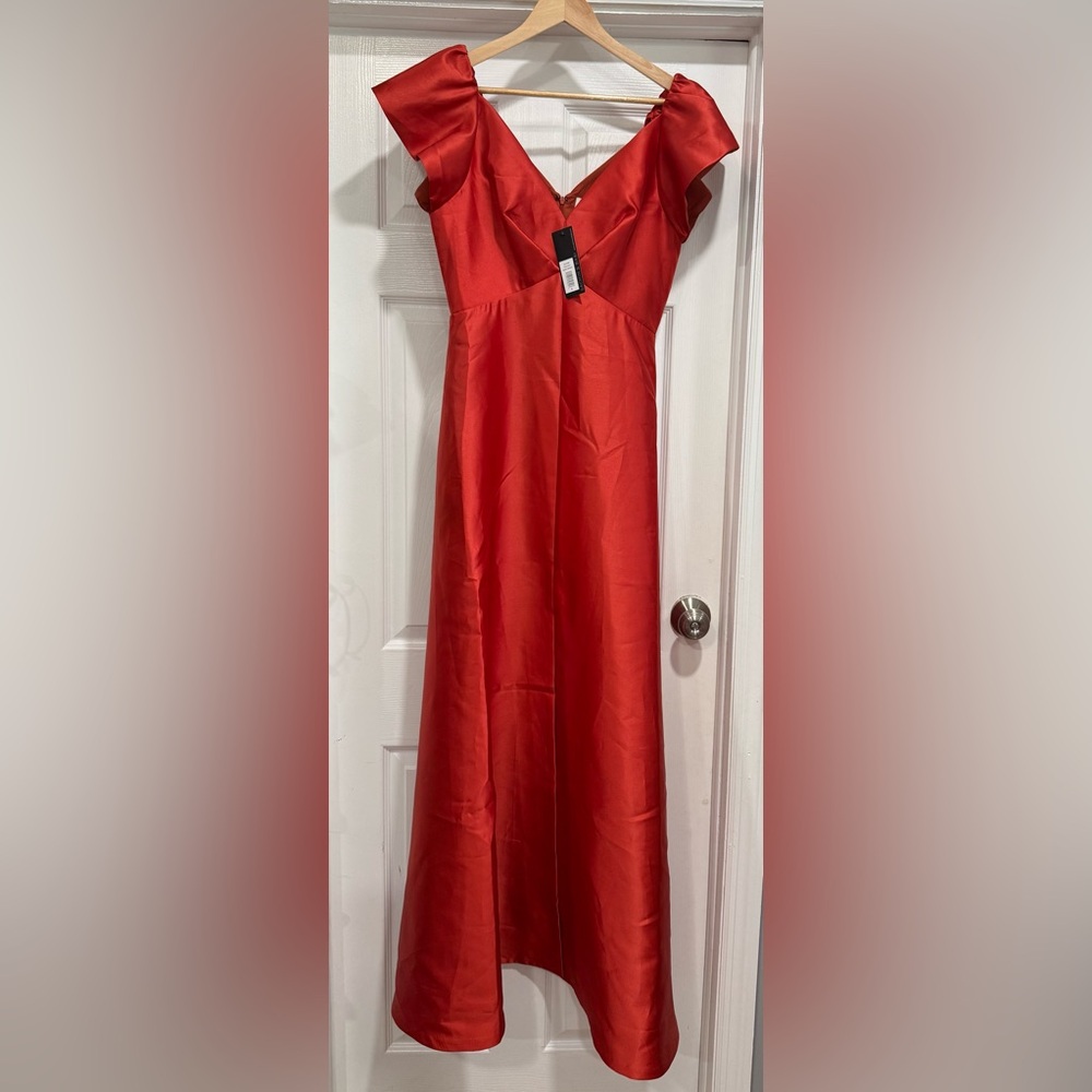 Sachin + Babi Vibrant Red Maxi Dress - Picture 4 of 13